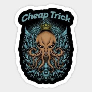 Cheap trick new art Sticker